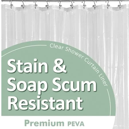 Premium PEVA Shower Curtain Liner