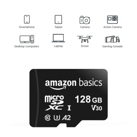 Amazon Basics Micro SDXC 128GB Memory Card: A Comprehensive Overview