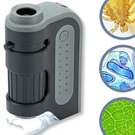 Exploring the Carson MicroBrite Plus 60x-120x LED Lighted Pocket Microscope