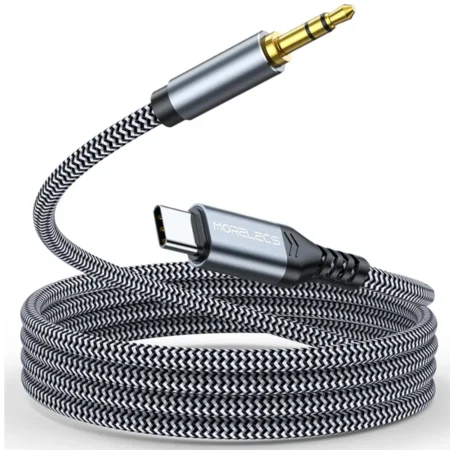 Premium USB-C to 3.5mm Audio Aux Jack Cable